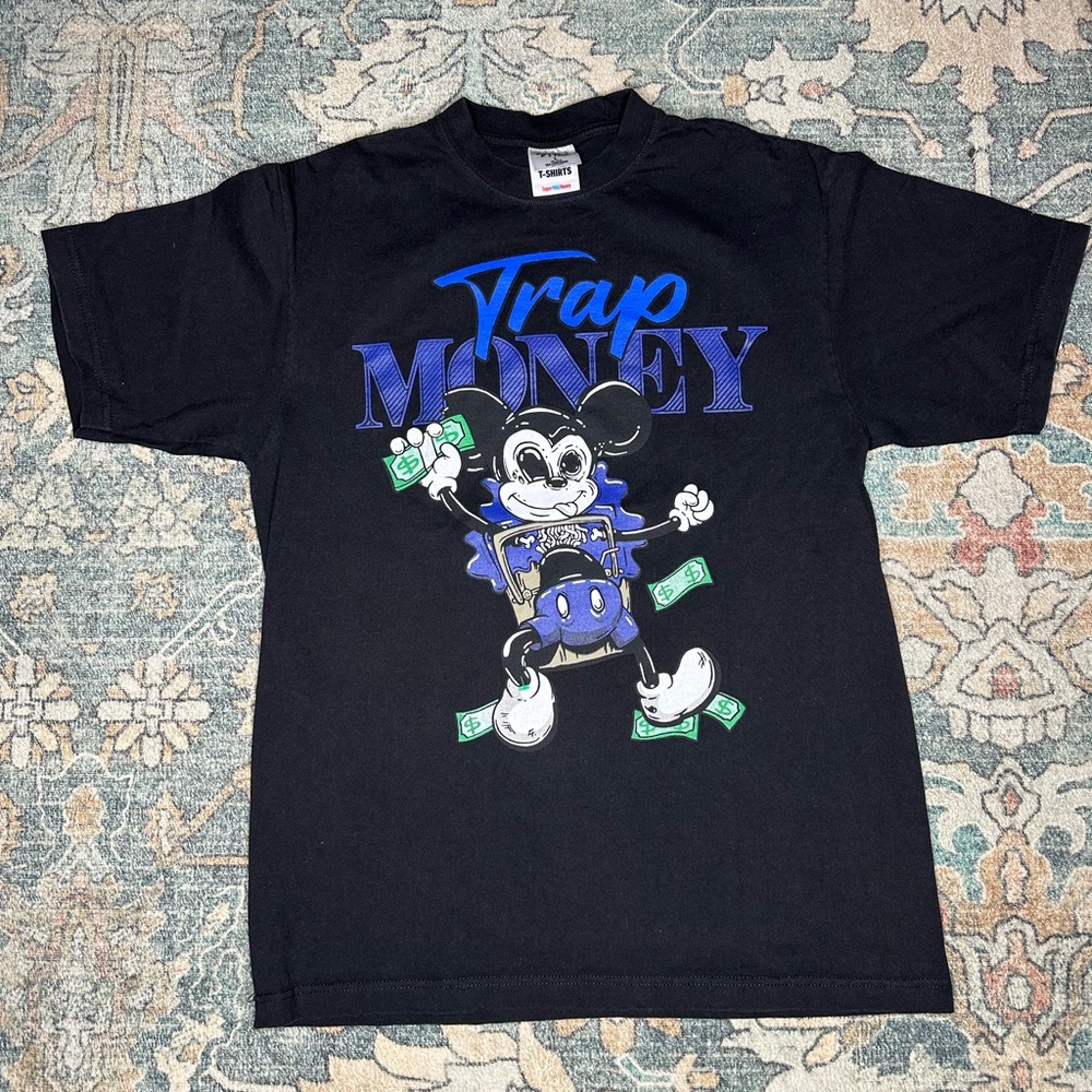 Shaka Wear Graphic T Shirt Men’s Size L Mickey Print